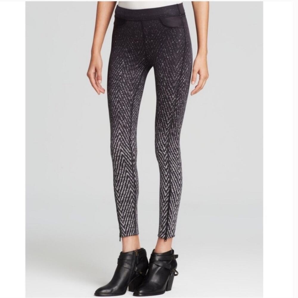 Rag & Bone Active Chevron Ombre Lawson Leggings XS